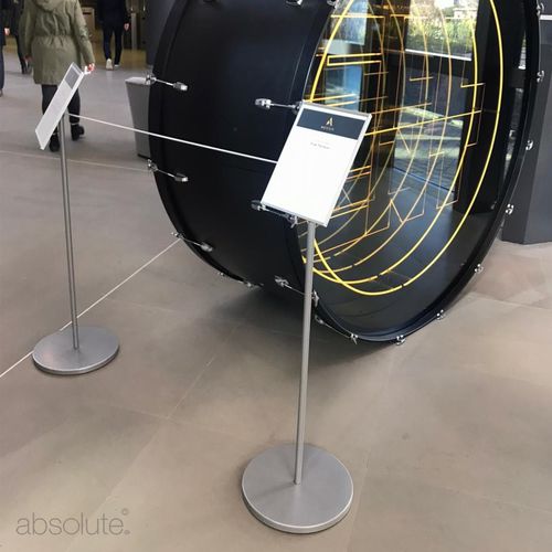 Werbeträger für den Innenraum - Absolute Museum & Gallery Products Ltd - digital / Edelstahl