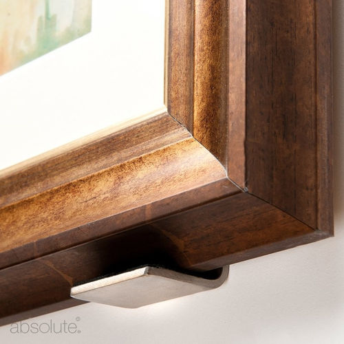 Edelstahl-Befestigungssystem - L BRACKETS - Absolute Museum & Gallery Products Ltd - für Bilder / Innenbereich / Punktbefestigung
