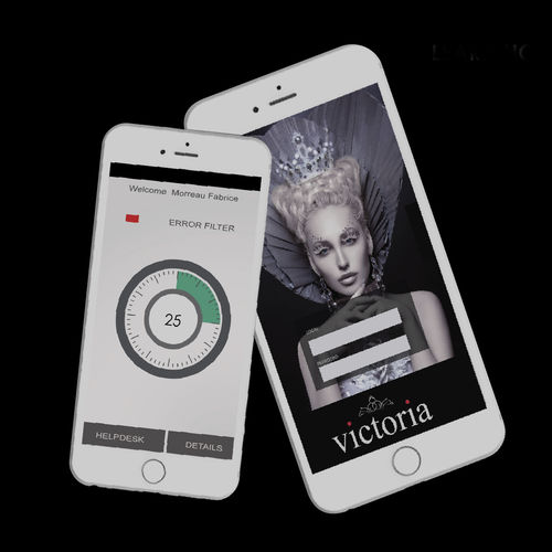 Mobile Applikation / Management - VICTORIA INTELLIGENT - Vianen Kitchen Ventilation - Überwachung / für Küche / für Profiküchen