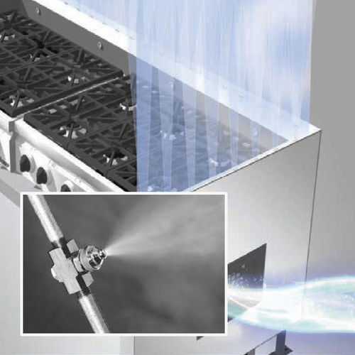 Einbaufähiger Luftschleier - D - DWW - Vianen Kitchen Ventilation - für Profiküchen