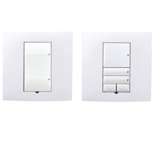 Schalter für Hausautomationssystem - C4-SSW240-N - Control4 - Druck / Aufputz / Metall
