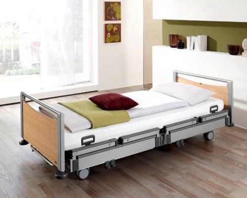 Pflegebett - SETA BREVO - Embru - modern / schrägstellbar / Aluminium