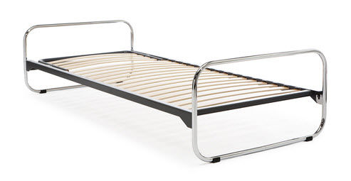 Einpersonenbett - 455 - Embru - modern / Aluminium / 180x200 cm