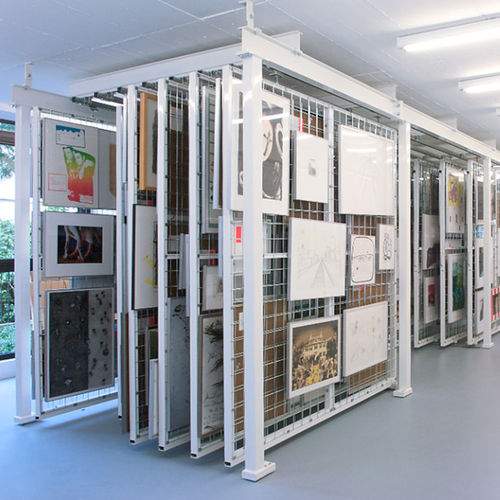 Gleitende Depotschiebe­wand - DSP SERIES - staba Arte