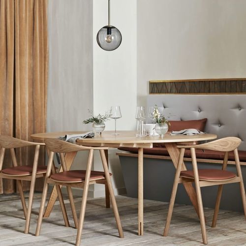 Moderner Esstisch - NEW MOOD SERIES - Steelcase - Holz / Laminat / Gestell aus Eiche