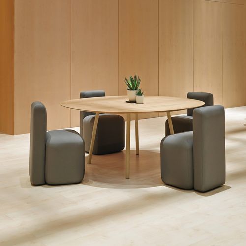 Moderner Tisch - MAARTEN - Steelcase - Wenge / Natureiche / Esche