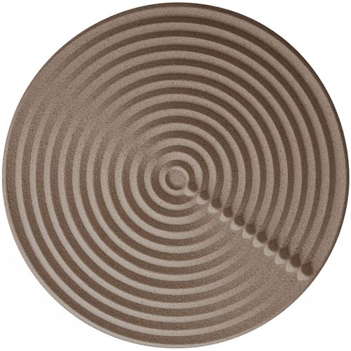 Moderner Teppich - SAND DUNES - Steelcase EMEA - mit geometrischen Motiven / Stoff / rund