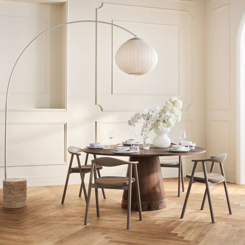 Moderner Besprechungstisch - PIRO - Steelcase - Eiche / Marmor / Gestell aus Eiche