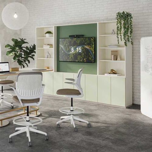 Schrank-Trennwand / für Multimedia - SHARE IT - Steelcase EMEA - für Büro / für Arbeitsbereich / für Großräume