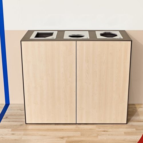 Mischabfall-Sammelsystem - VOLUM ART - Steelcase EMEA