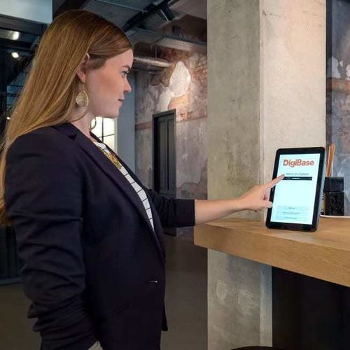 Zentrale Zugangskontrolle / mit Fernsteuerung - GOBRIGHT  - Steelcase EMEA - Barcode-Leser / Mit Verwaltungssoftware / für Büro