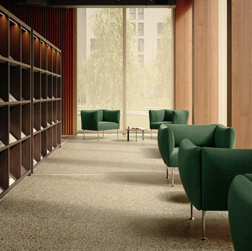 Moderner Sessel - MISSIVA - Steelcase EMEA - Leder / Polyurethanschaum / Stoff