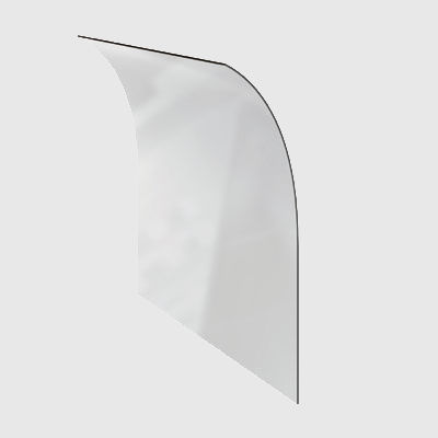 Verkleidungs-Dekorplatte - FLEXIBLE 1 - Polyvision - wandmontiert / Stahl / PVC