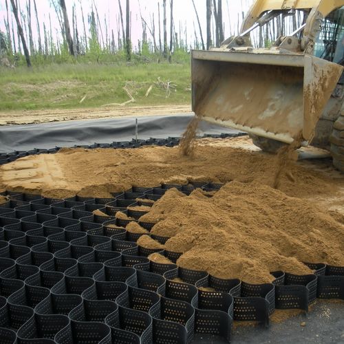 Geozelle für Bodenstabilisierung - ENVIROGRID - Midwest Construction Products - für Erosionsschutz