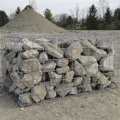 Gabione für Korrosionskontrolle - WELDED WIRE - Midwest Construction Products - für Wand / Stahl