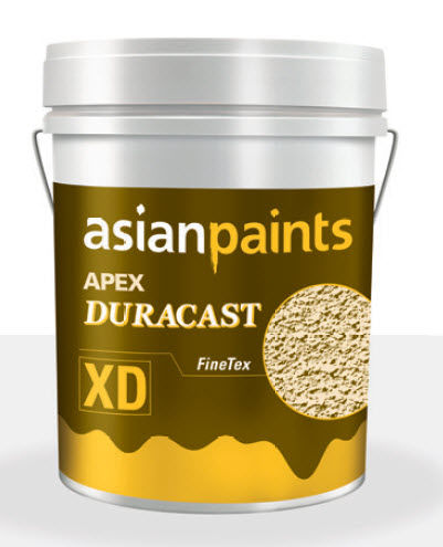 Dekorfarbe - APEX DURACAST - ASIAN PAINTS - für Außenbereich / für Wand / Acryl