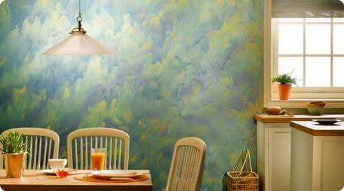 Dekorfarbe - CANVAS - ASIAN PAINTS - Innenbereich / für Wand / Metallefekt