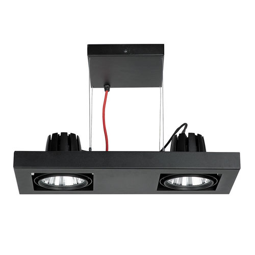 Hängelampe - FLY+ - HOLIGHT - Aluminium / lackiertes Metall / modern
