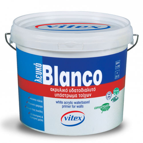 Grundierung für Mauerwerk - BLANCO - VITEX - für Holz / auf Acrylharzbasis / wasserbasiert