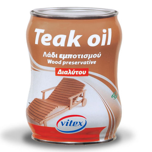Schutzlack - TEAK OIL - VITEX - für Holz / Hochglanz / mit Naturöl geölt