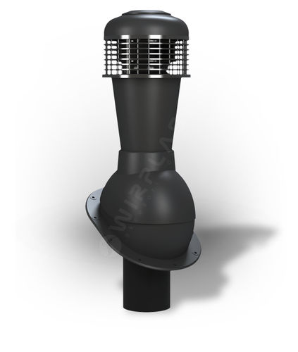 Schrägdachlüfter - WIROVENT® NORMAL DN 110 : K43 - Wirplastexpo s.c.