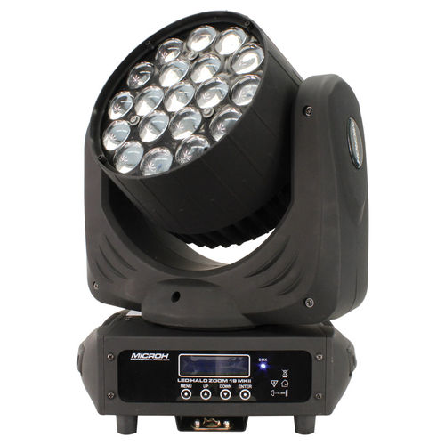 Kopfbewegter Scheinwerfer / RGBW-LED - HALO ZOOM19 MKII - MICROH Professional Products - für Bühnenbeleuchtung / wash / Farbwechsler