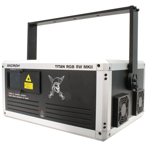 Laser-Projektor / RGB - TITAN 6W MKII - MICROH Professional Products - Farbwechsler