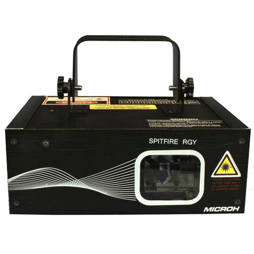 Laser-Projektor / RGB - SPITFIRE RGY - MICROH Professional Products - spiegelbewegter