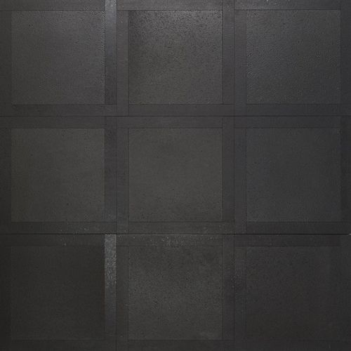 Lavaoptikfliesen - QUADRO - Nero Sicilia - poliert / für den Innenraum / für Außenbereich