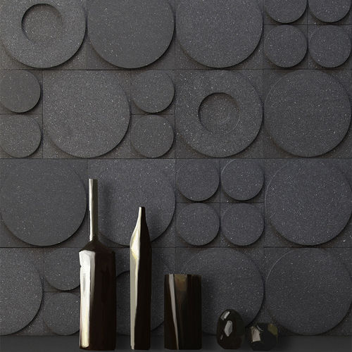 Lavaoptikfliesen - Nero Sicilia - für den Innenraum / Wand / 20x20 cm
