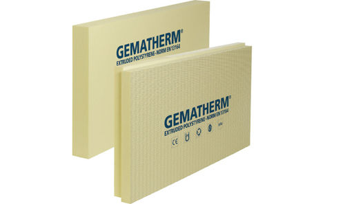 Thermoisolierung - GEMATHERM® XC5 - Gonon Isolation AG (SA) - extrudiertes Polystyrol / steife Platten / Innenbereich