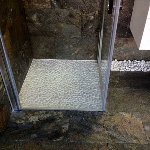 Kieselstein-Mosaikfliese - MOS-203 - Tercocer - für den Innenraum / für Außenbereich / Wand