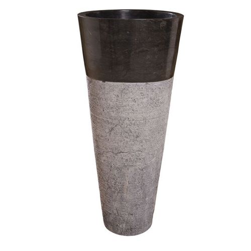 Bodenstehendes Waschbecken - TH-009-NE - Tercocer - Marmor / Naturstein / konisch