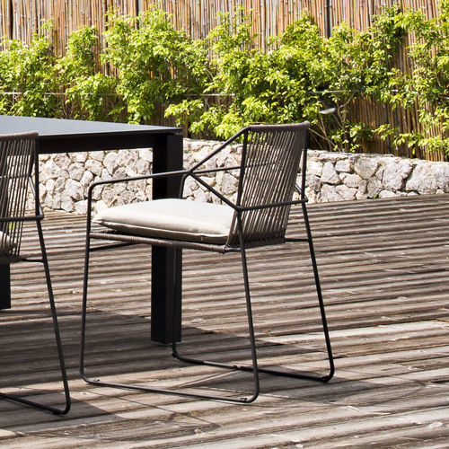 Moderner Stuhl - 300 101 SANDUR - OASIQ - für Außenbereich / Stoff / Metall