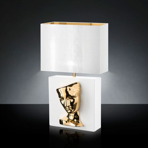Tischlampe - PSICHE DI CAPUA - VGnewtrend - Keramik / Gold / modern