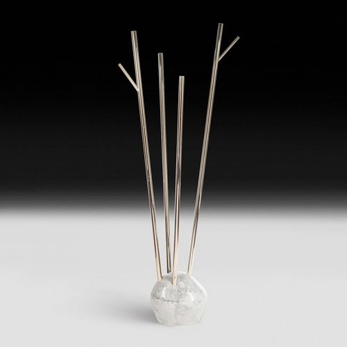 Bodenstehender Garderobenständer - TREE - VGnewtrend - modern / Metall / Marmor
