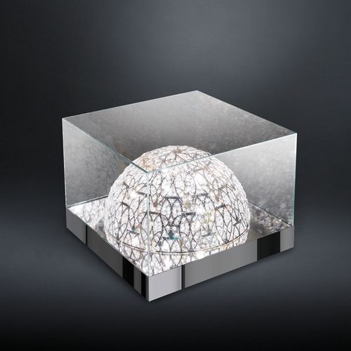 Bodenlampe - ROMA - VGnewtrend - Stahl / Glas / originelles Design