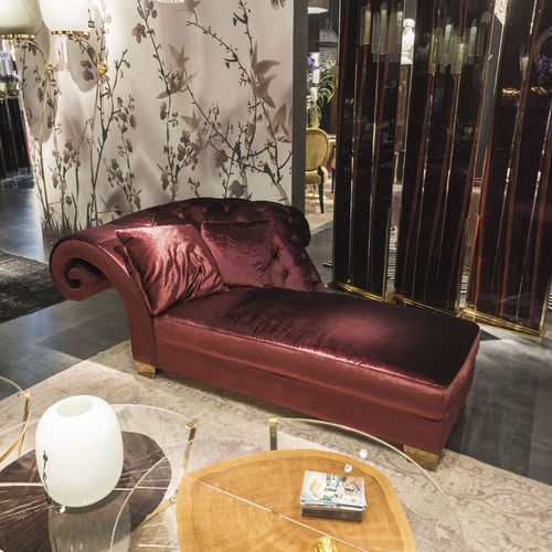 Klassische Liege - NEW VERSAILLES - VGnewtrend - Stoff / Polyurethan / Metall