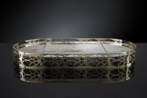 Metall-Tischdekoration - LUIGI - VGnewtrend - individuell gestaltbar / modern / Made in Italy