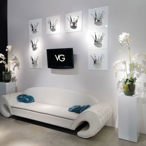 Dekorplatte für Wand - CROWN - VGnewtrend - für Innenausbau / Möbel / Holz
