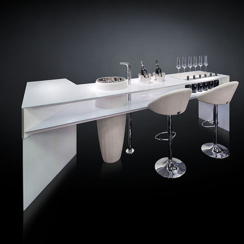 Bartheke - ESSENTIAL - VGnewtrend - Polyethylen niedriger Dichte (LDPE) / Polyethylen mit niedriger Dichte (LDPE) / Hartglas