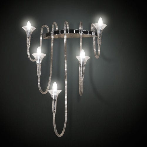 Moderne Wandleuchte - OCTOPUS 5 - VGnewtrend - für den Innenraum / Chrom / Edelstahl