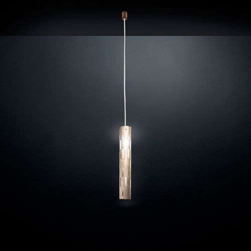 Hängelampe - PIPE  - VGnewtrend - Metall / gebürstetes Messing / modern