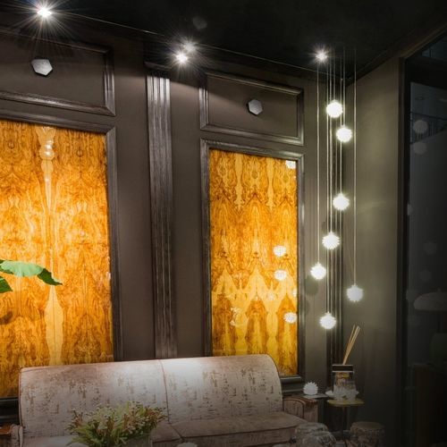 Hängelampe - ROSTRO - VGnewtrend - Muranoglas / modern / mit Kabel