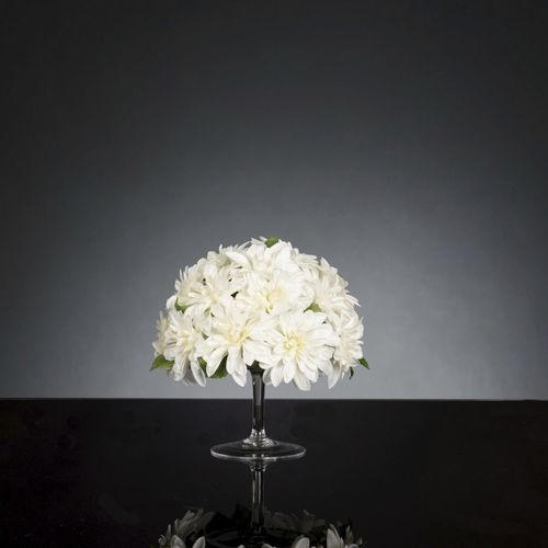 Glas-Pflanzgefäß - STAND DAHLIA - VGnewtrend - freistehend / rund / Made in Italy