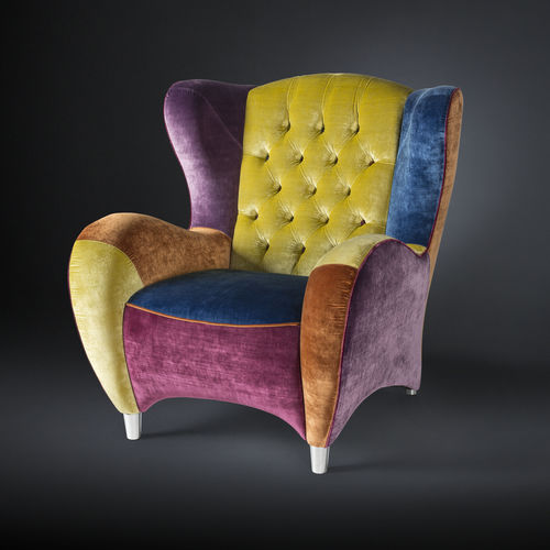 Moderner Sessel - SCHINKE - VGnewtrend - Leder / Stoff / Polyurethan