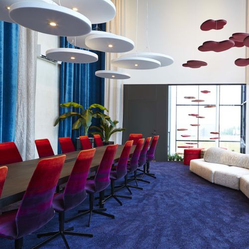 Akustikplatte für Decken - HANG OVER - Götessons - Textil