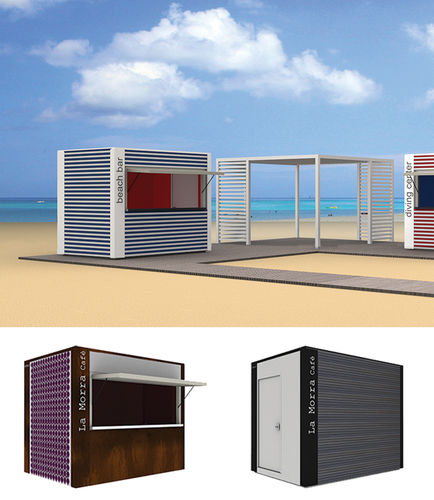 Gastronomie-Kiosk - T07 - c.m.c.2. 0 - Beton
