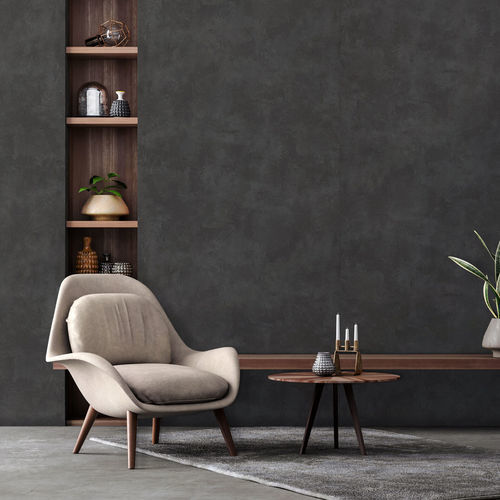 Verkleidungs-Dekorplatte - DM CEMENT Dark Nature - SIBU DESIGN - wandmontiert / für Innenausbau / Wand