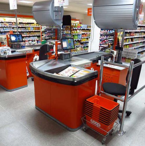 Kassenstation für Supermärkte - C MAX - La Fortezza S.p.A.